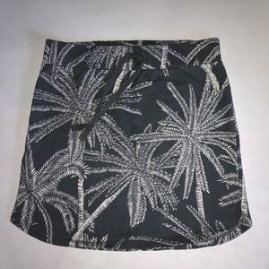 Gap girls palm tree skirt